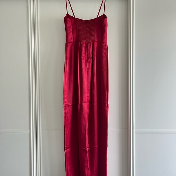 “💖Sale” Frankie Satin Dress — Rubies - Picture 5 of 8